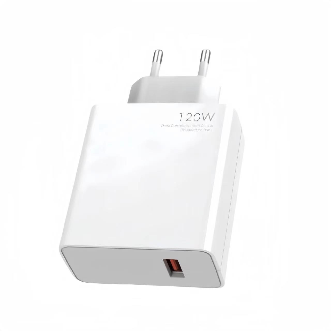 120W Super Fast Charger for Xiaomi Redmi Black Shark Phones
