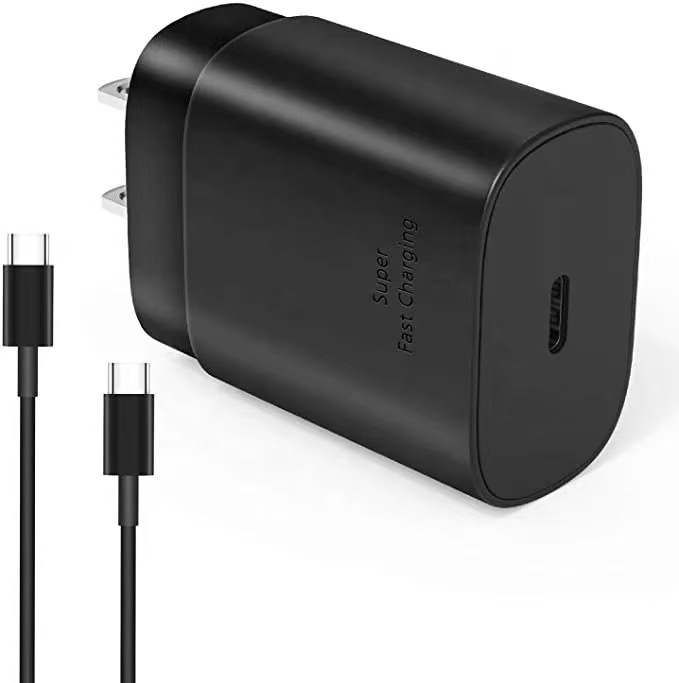 25W USB-C Fast Charger Adapter for Phones and Tablets