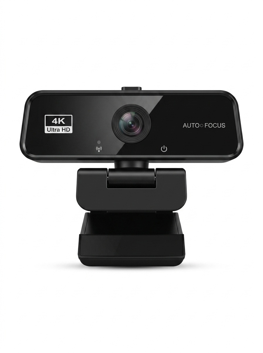 4K Ultra HD Auto Focus Webcam, Streaming Computer Camera for PC, Mac, Zoom, Skype, YouTube