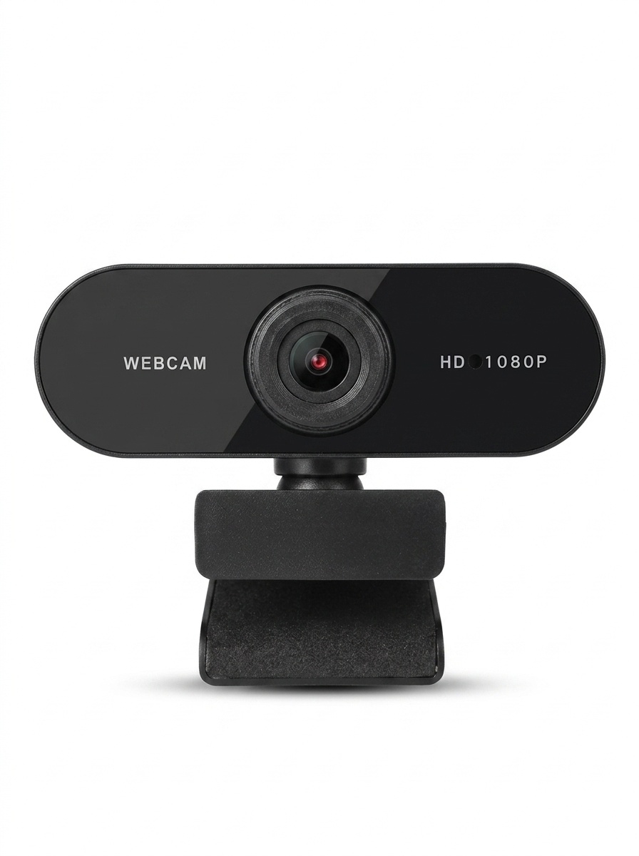 Cámara web USB HD 1080P/2K con micrófono incorporado, Plug and Play, para PC, portátil, streaming, juegos y videollamadas.