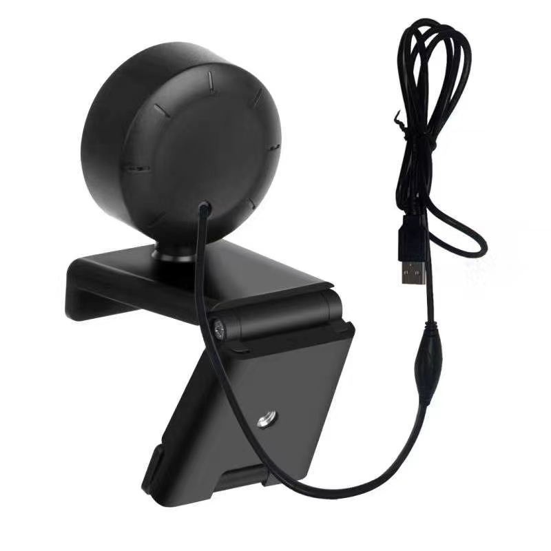 2K/4K HD USB PC Webcam with Built-in Ring Light, Pro Streaming Camera for Twitch, YouTube, Video Calls, Autofocus