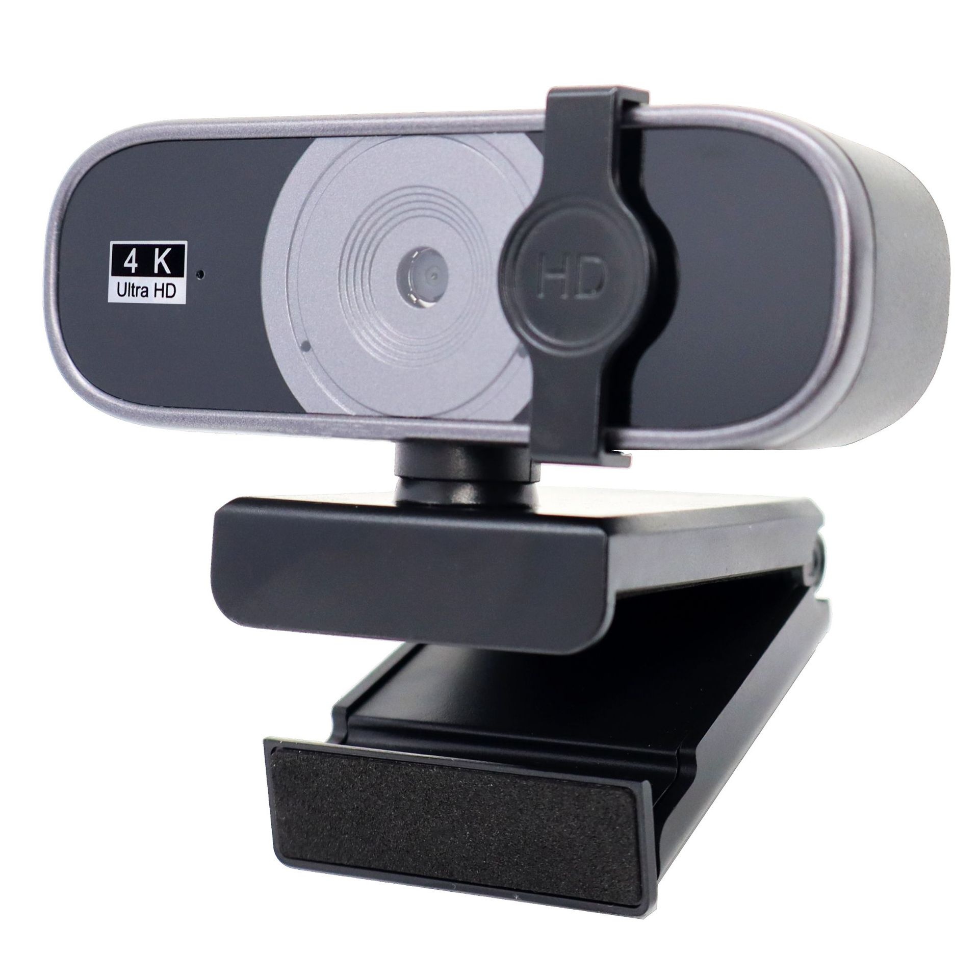 4K Ultra HD Webcam for Streaming & Video Calls, High-Resolution USB Computer Camera for Virtual Classrooms, Meetings