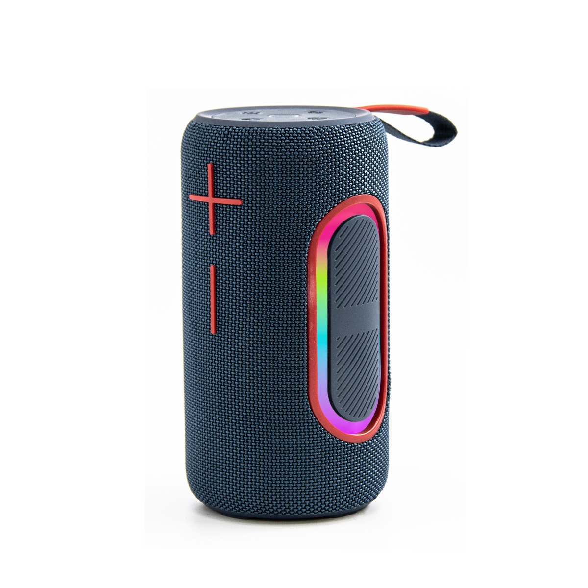 Portable Bluetooth Speaker with RGB Lights, 20W Deep Bass, IPX7 Waterproof, 15-Hour Playtime, 100ft Range, Wireless Outdoor Speaker with Strap