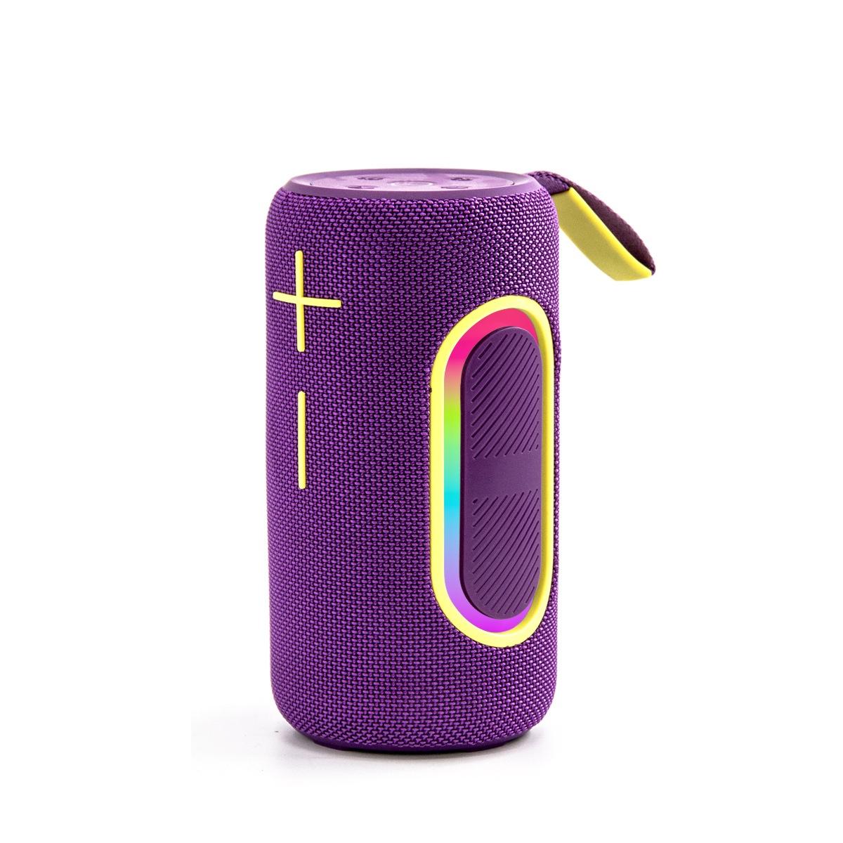 Portable Bluetooth Speaker with RGB Lights, 20W Deep Bass, IPX7 Waterproof, 15-Hour Playtime, 100ft Range, Wireless Outdoor Speaker with Strap