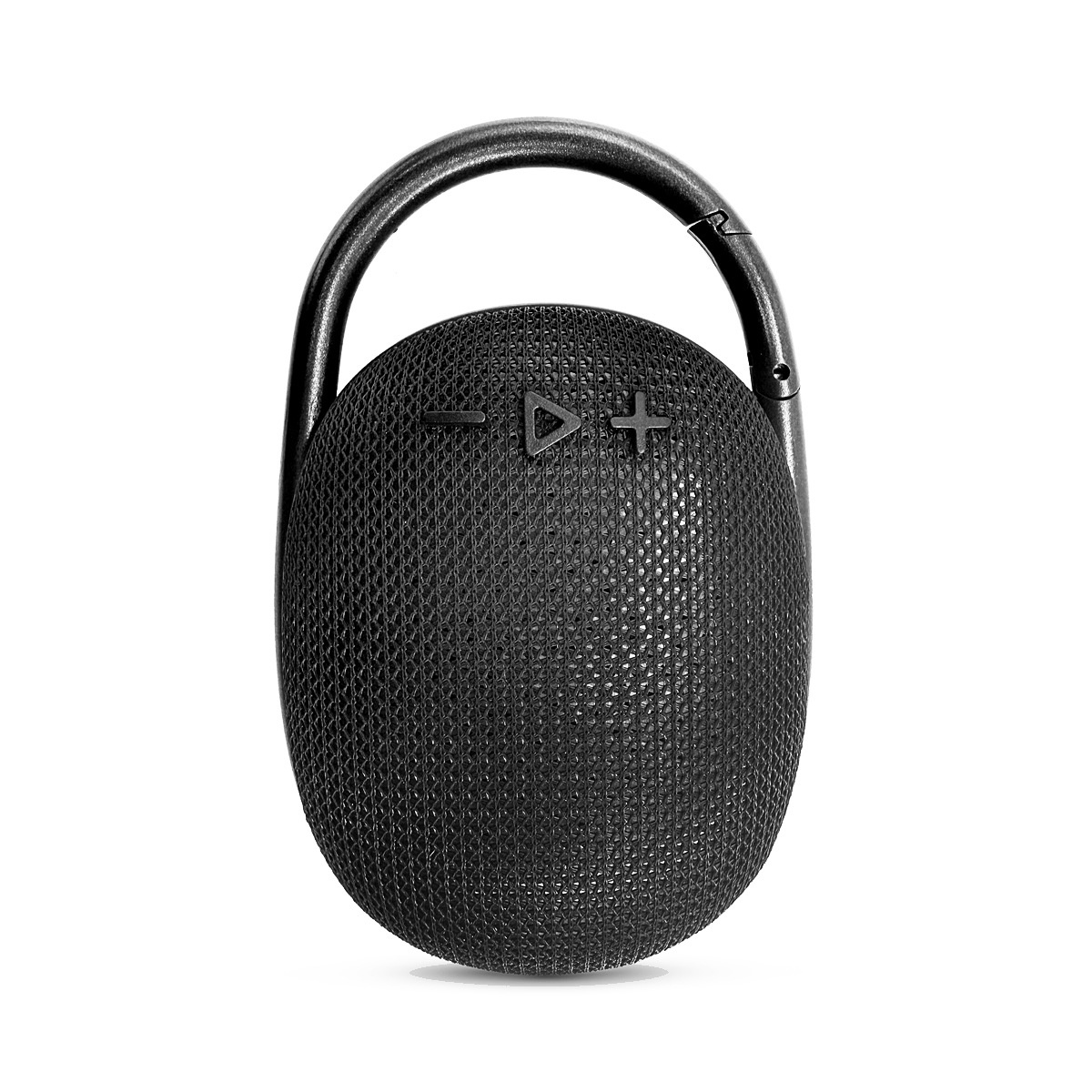 Portable Bluetooth Speaker with Carabiner Clip, 10W HiFi Deep Bass, IPX6 Waterproof, 15-Hour Playtime, 30ft Range, Rugged Outdoor Clip-on Speaker