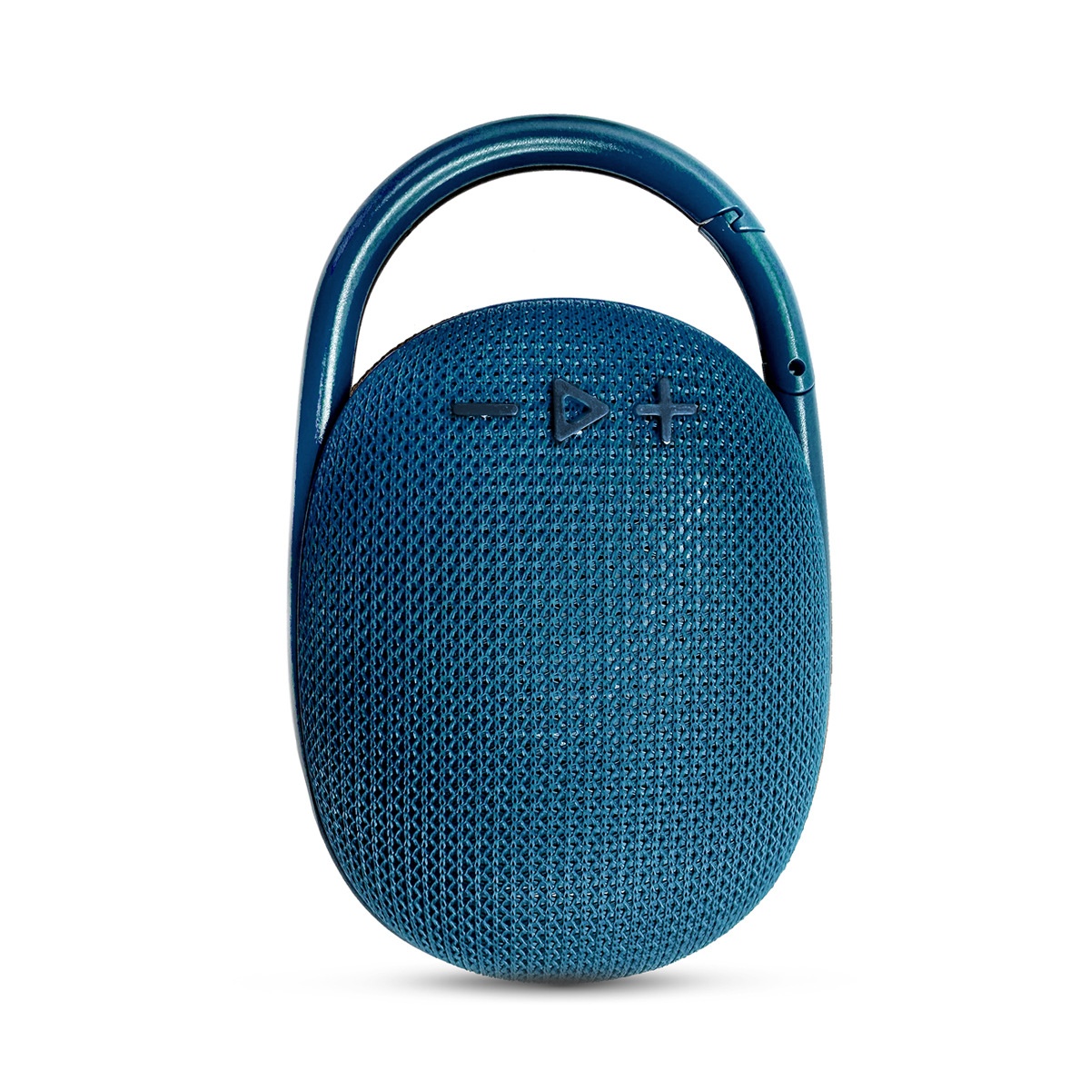 Portable Bluetooth Speaker with Carabiner Clip, 10W HiFi Deep Bass, IPX6 Waterproof, 15-Hour Playtime, 30ft Range, Rugged Outdoor Clip-on Speaker