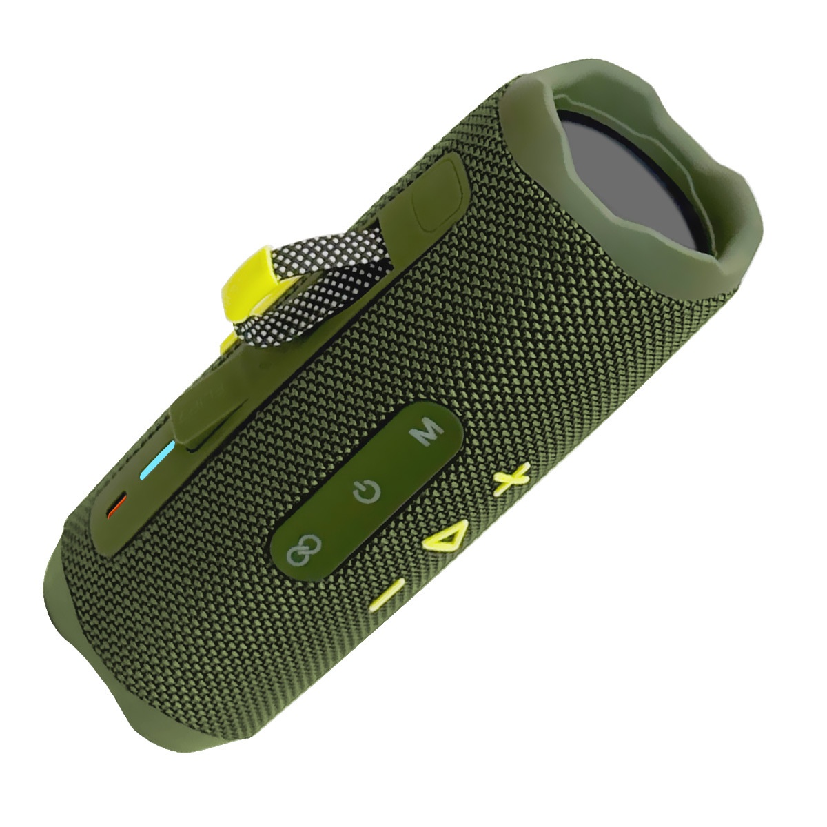 Portable Bluetooth 5.3 Speaker 10W, Deep Bass Audio, Waterproof & Dustproof Design, 5-Hour Playtime, Outdoor Rugged Wireless Speaker with Carry Strap
