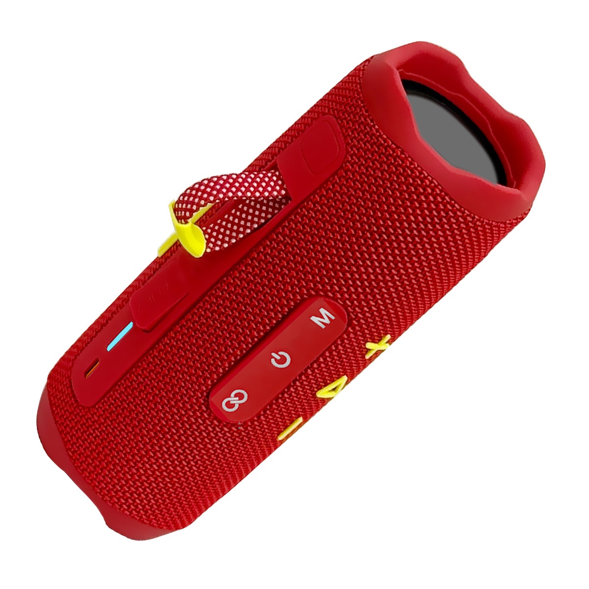 Portable Bluetooth 5.3 Speaker 10W, Deep Bass Audio, Waterproof & Dustproof Design, 5-Hour Playtime, Outdoor Rugged Wireless Speaker with Carry Strap