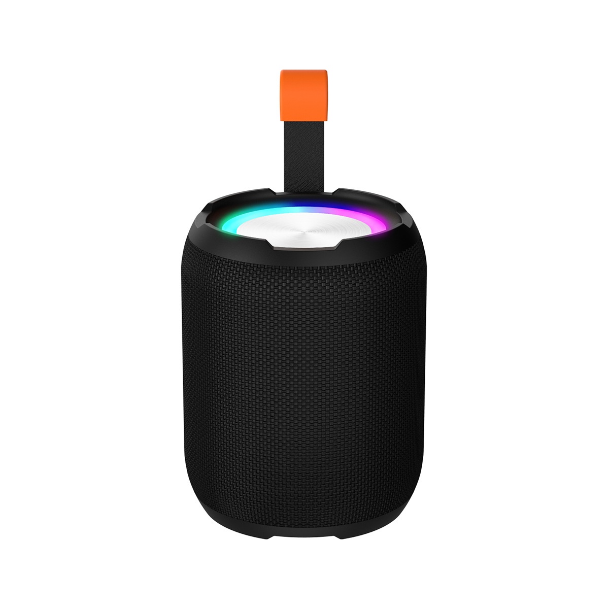 Portable Bluetooth Speaker with RGB Lights, 10W Deep Bass, IPX7 Waterproof, 12H Playtime, 30ft Wireless Range, Outdoor Travel Speaker with Strap