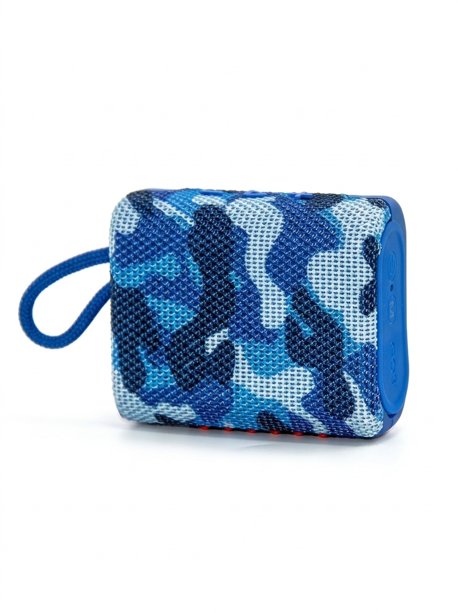 Portable Bluetooth Speaker with Deep Bass, 5W Clear Audio, IPX7 Waterproof, 12-Hour Playtime, 10m Wireless Range, Compact Outdoor Speaker with Strap