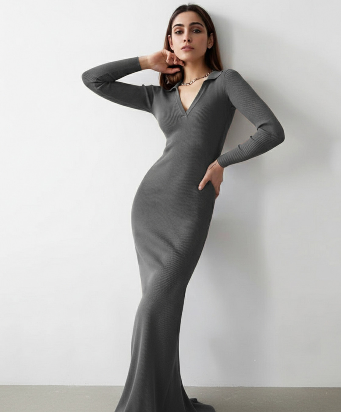 Polyester-cotton thread cotton Daily Casual Style Dresses SZE-00010