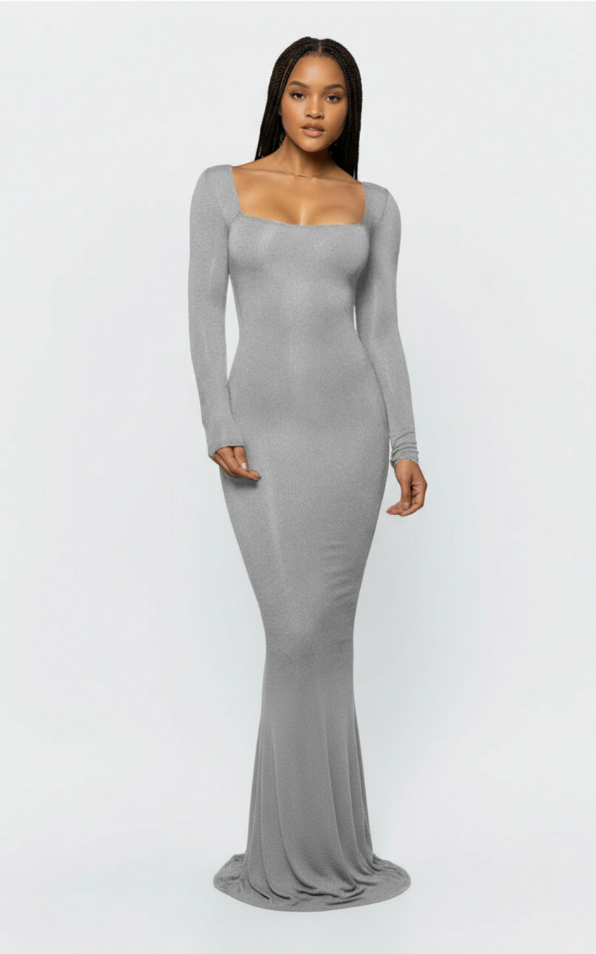 Vestidos de fiesta estilo depilación de seda de leche negra poliéster (fibra de poliéster) L SZE-00012