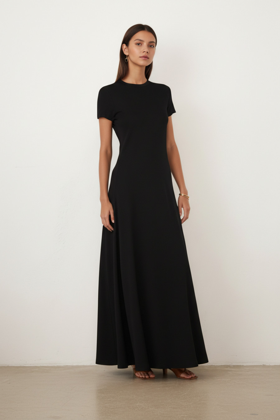Milk Silk Polyester (polyester fiber) Daily Casual Style Dresses SZE-00055