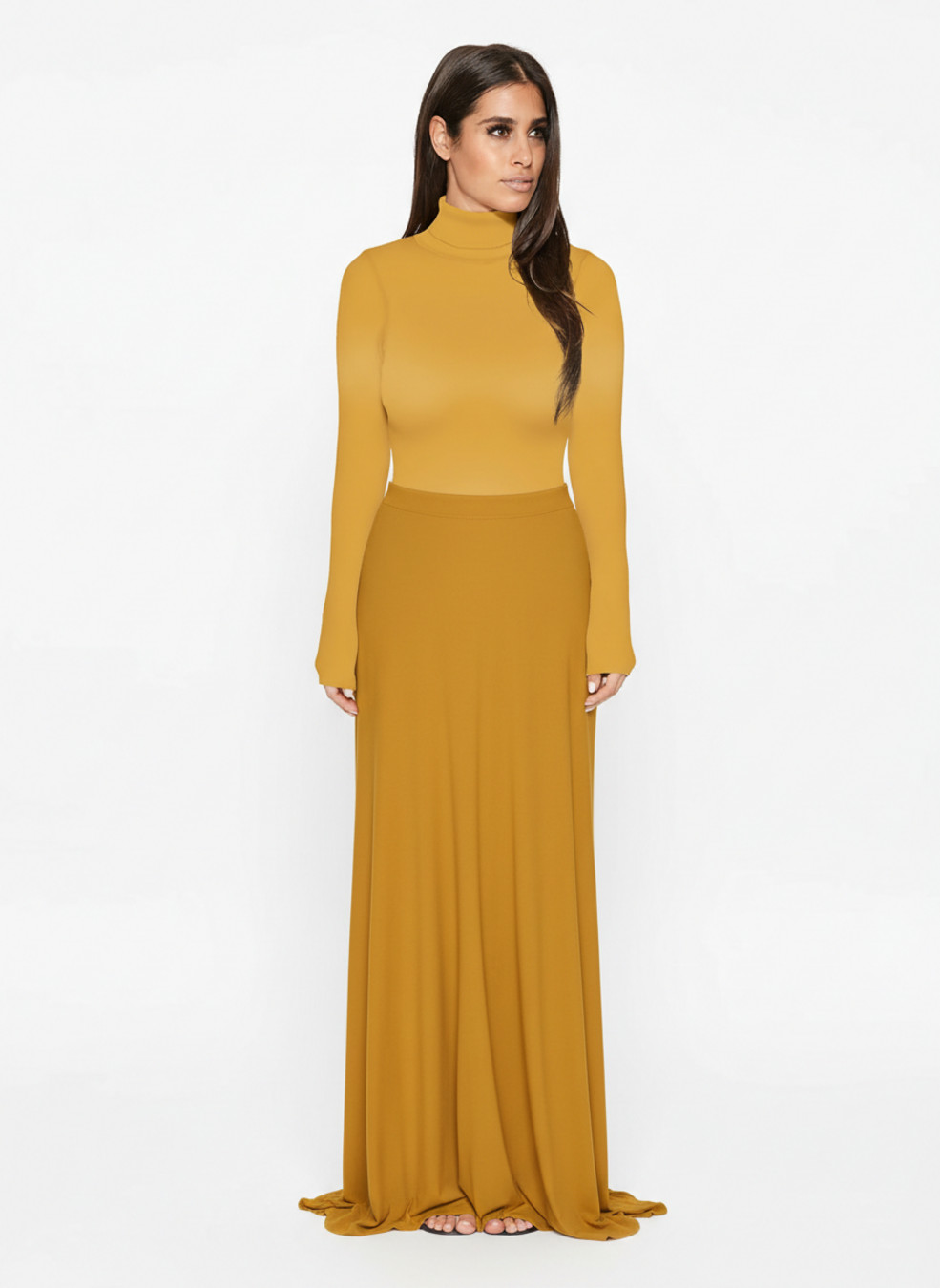 Milk Silk Polyester fiber (polyester) Work Style Jumpsuits SZE-00027