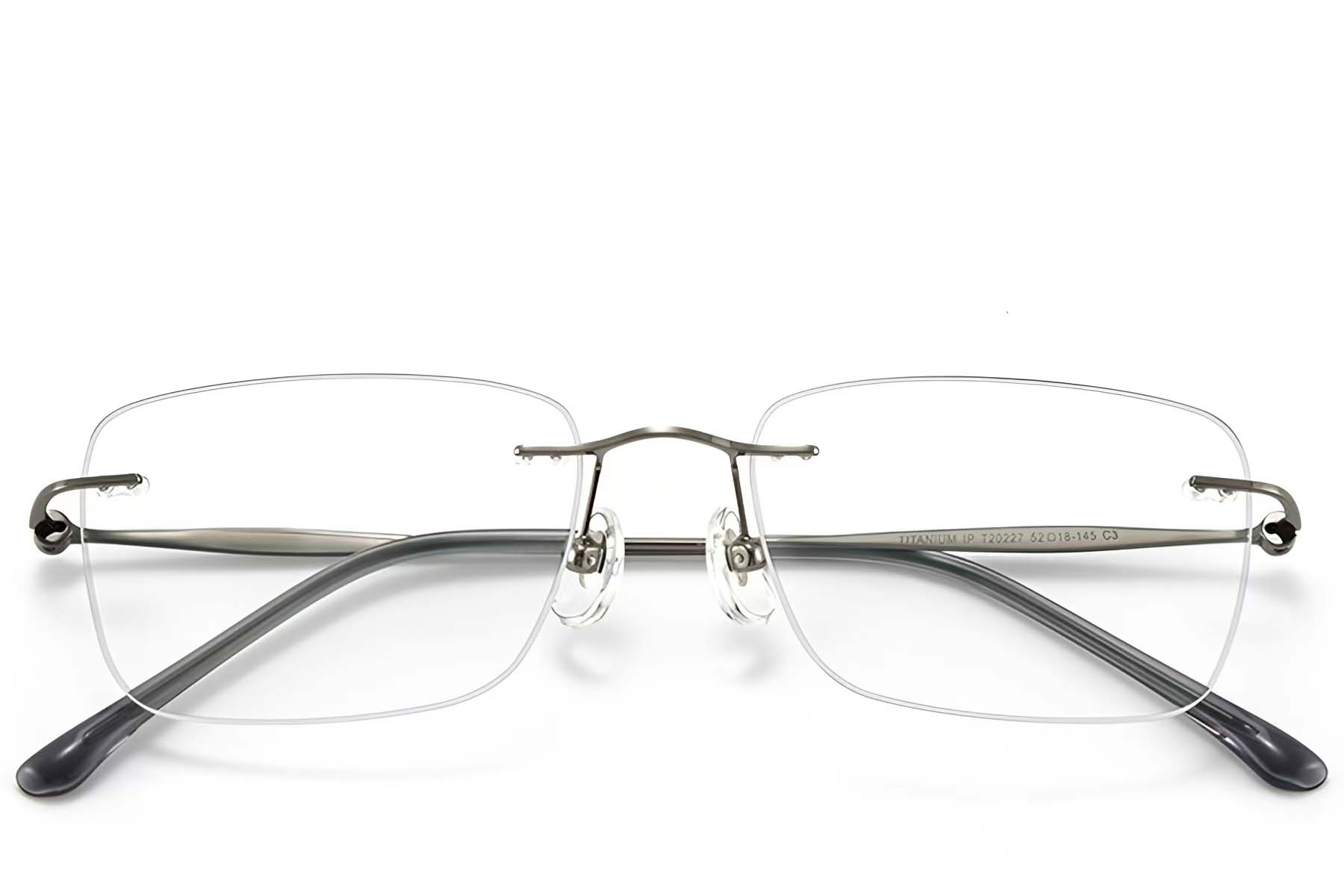 BS423-0354_Grey_Invisible_Titanium_Glasses_front