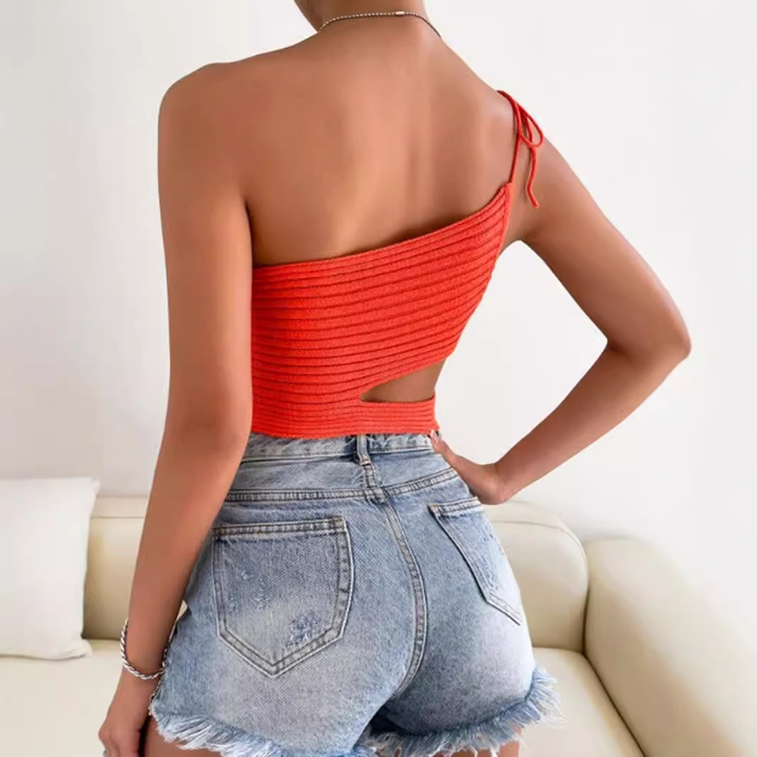 Knitted Sleeveless Cami Top - Women's Summer Vest SSU-00014