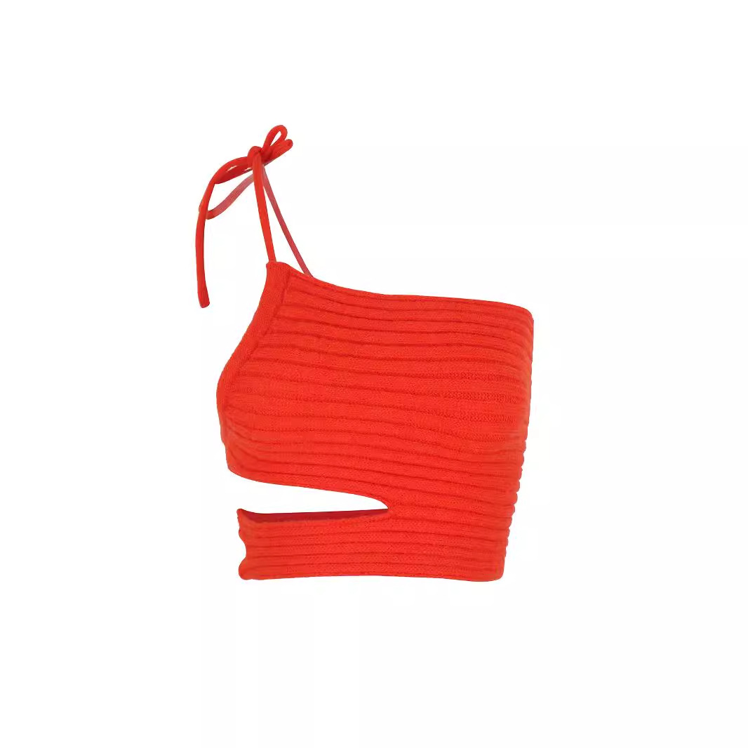 Knitted Sleeveless Cami Top - Women's Summer Vest SSU-00014