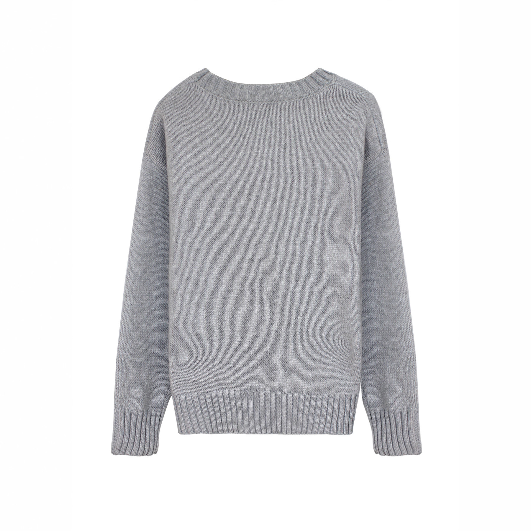 Knitted Cat Sweater Women's Long Sleeve Crewneck Pullover SSU-00080