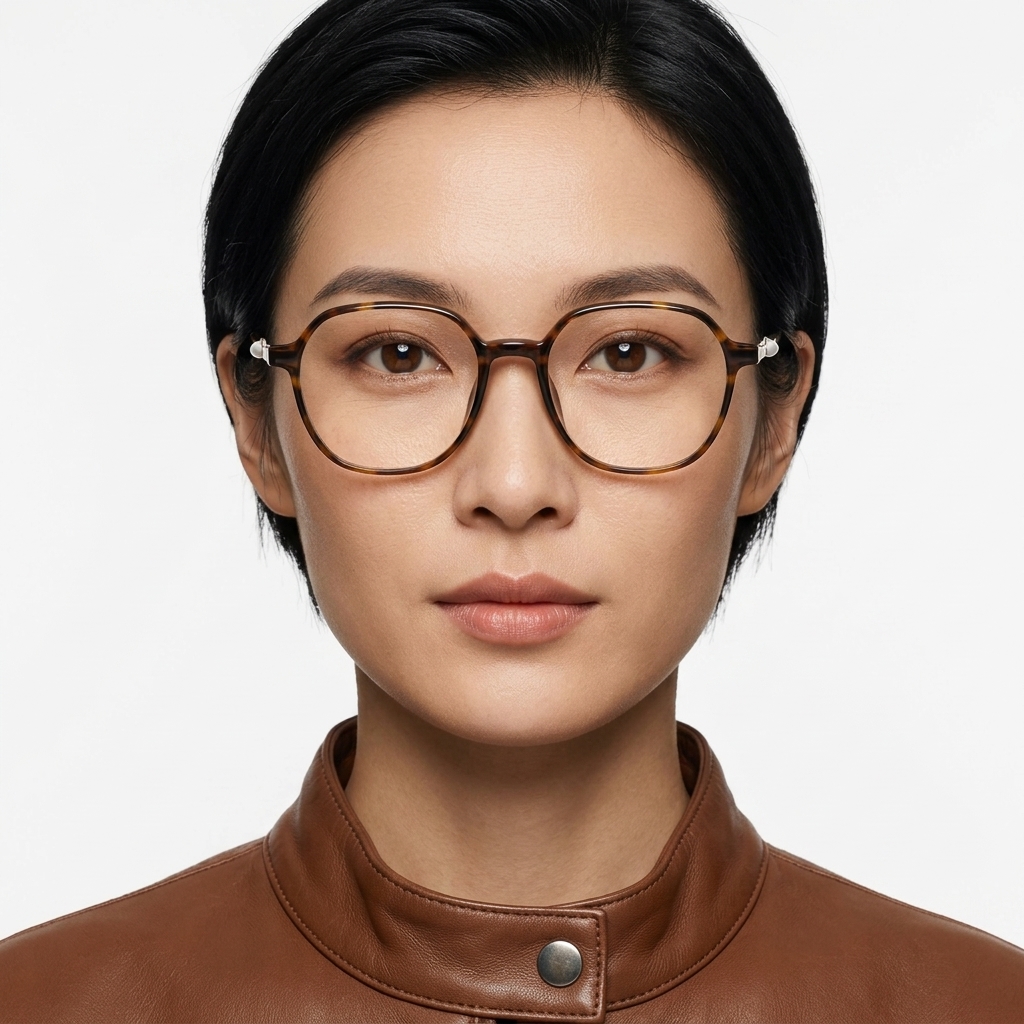 BS0423-0185_Tortoiseshell_Geometric_TR90_Glasses_model