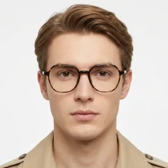 BS0423-0185_Tortoiseshell_Geometric_TR90_Glasses_model