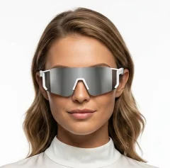 BS1611-0001_Silver_Irregular_Plastic_QY_Pro1_smart_sport_sunglasses_model
