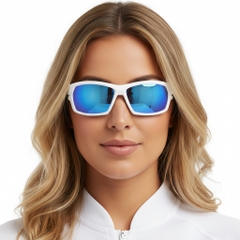 BS0205-0064_White_Rectangular_TR90_Sunglasses_model