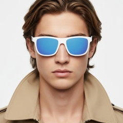 BS0205-0005_White_Rectangular_TR90_Sunglasses_model