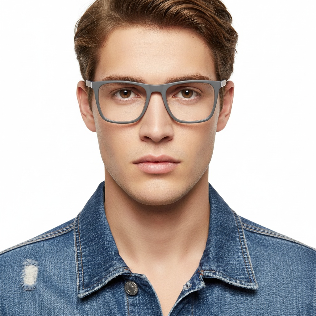 BS2425-1001_Grey_Rectangular_Acetate_Glasses_Model