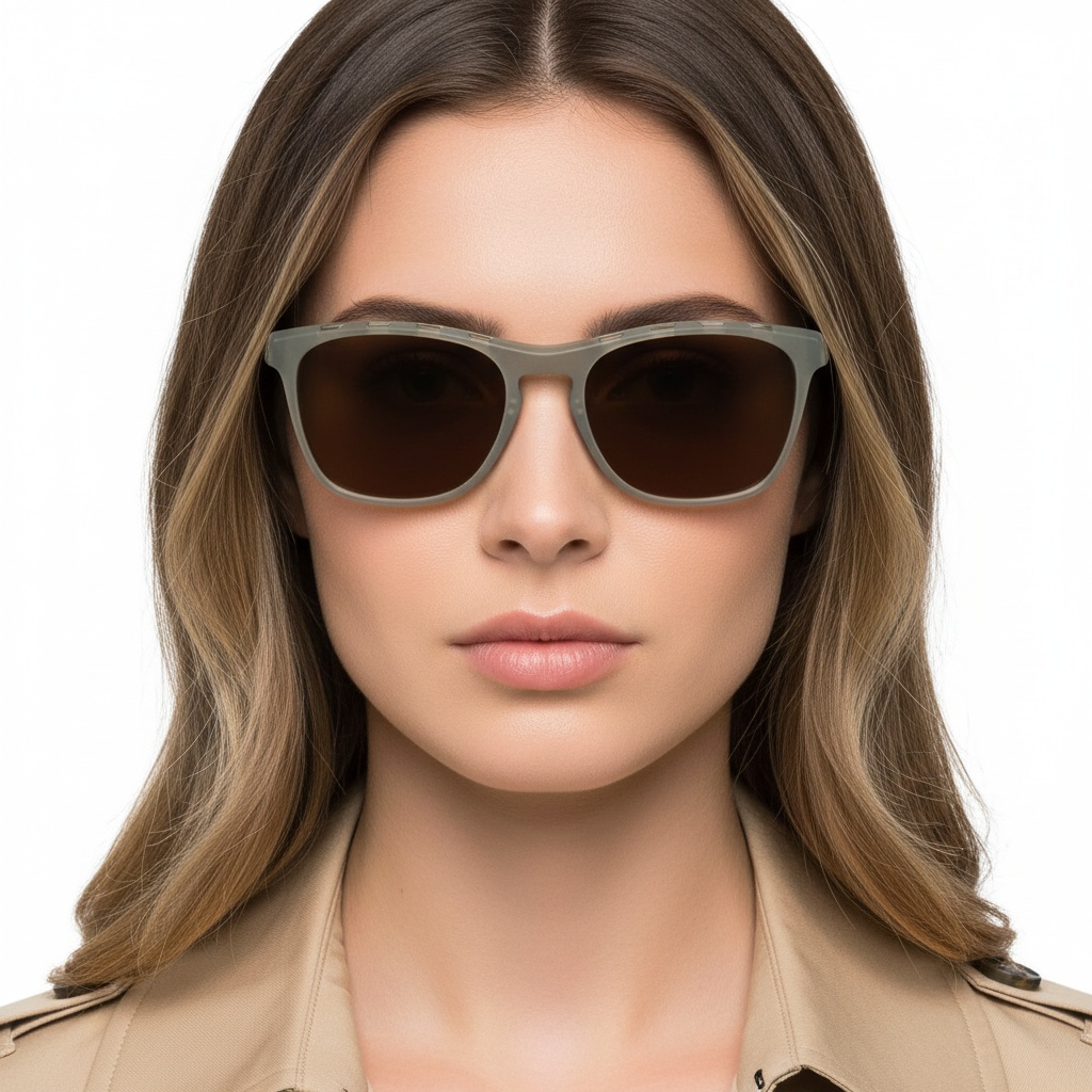 BS0205-0009_Brown_Rectangular_TR90_Sunglasses_model