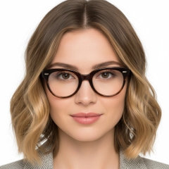BS0522-0183_Brown_Oval_Acetate_Glasses_model