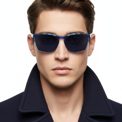 BS0205-0011_Blue_Rectangular_TR90_Sunglasses_model