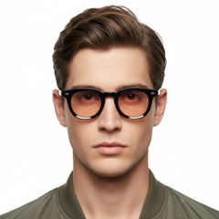 BS2503-0278_Black_Oval_Plastic_Sunglasses_model