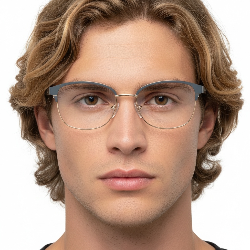 BS2425-1201_Blue_Butterfly_Metal_Glasses_model