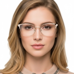 BS2425-1196_Cream_Butterfly_Metal_Glasses_model