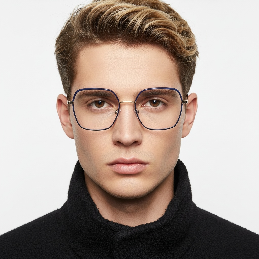 BS0420-0429_Black_Geometric_Acetate_Glasses_model