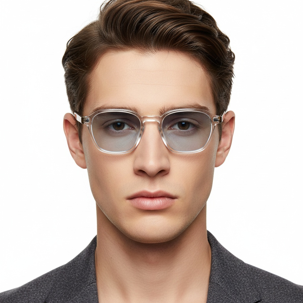 BS2503-0391_Transparent_Geometric_Plastic_Sunglasses_model