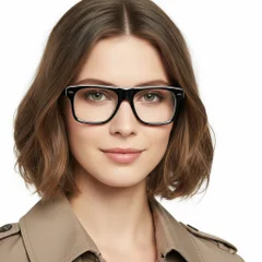 BS0522-0071_Black_Aviator_Acetate_Glasses_model