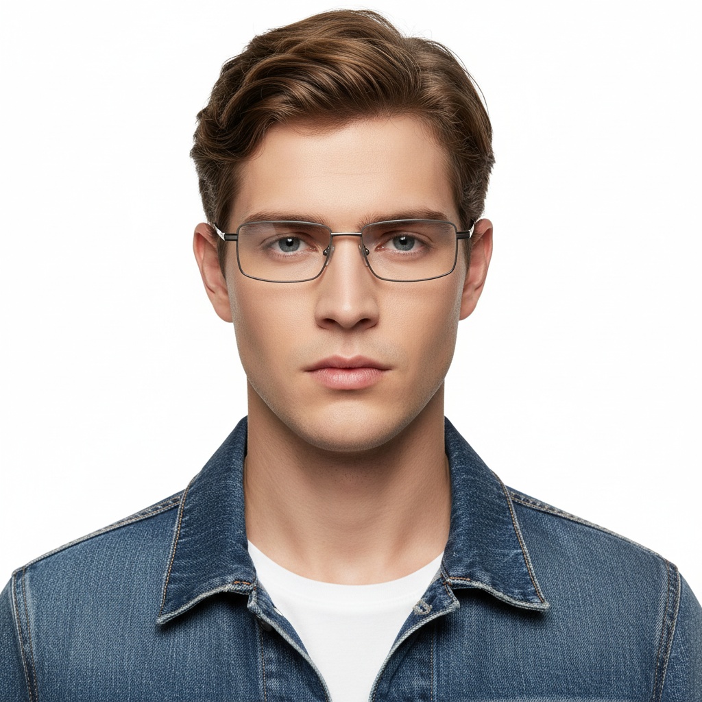 BS2012-1011_Brown_Rectangular_Metal_Glasses_model