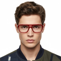 BS0420-0103_Aviator_Red_Acetate_Glasses_model