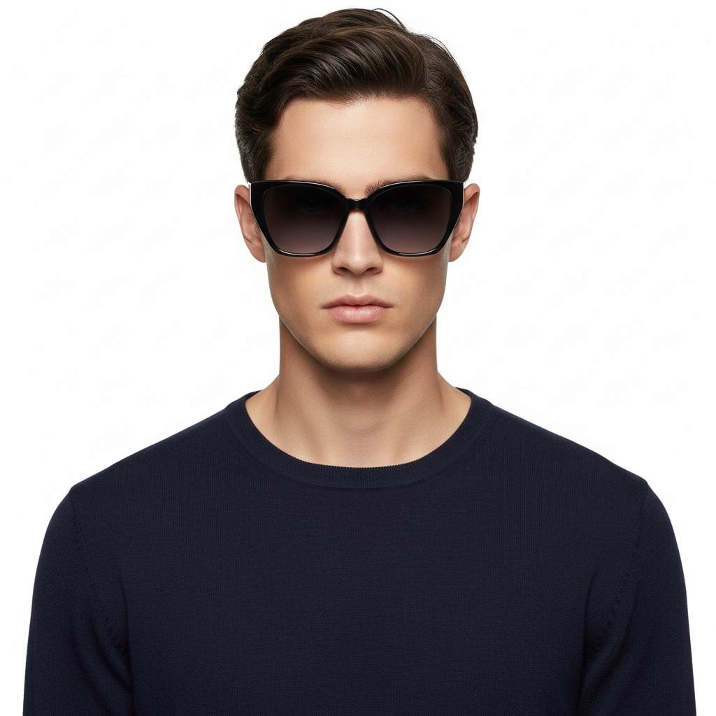 BS2503-0015_Black_Butterfly_Plastic_Sunglasses_model