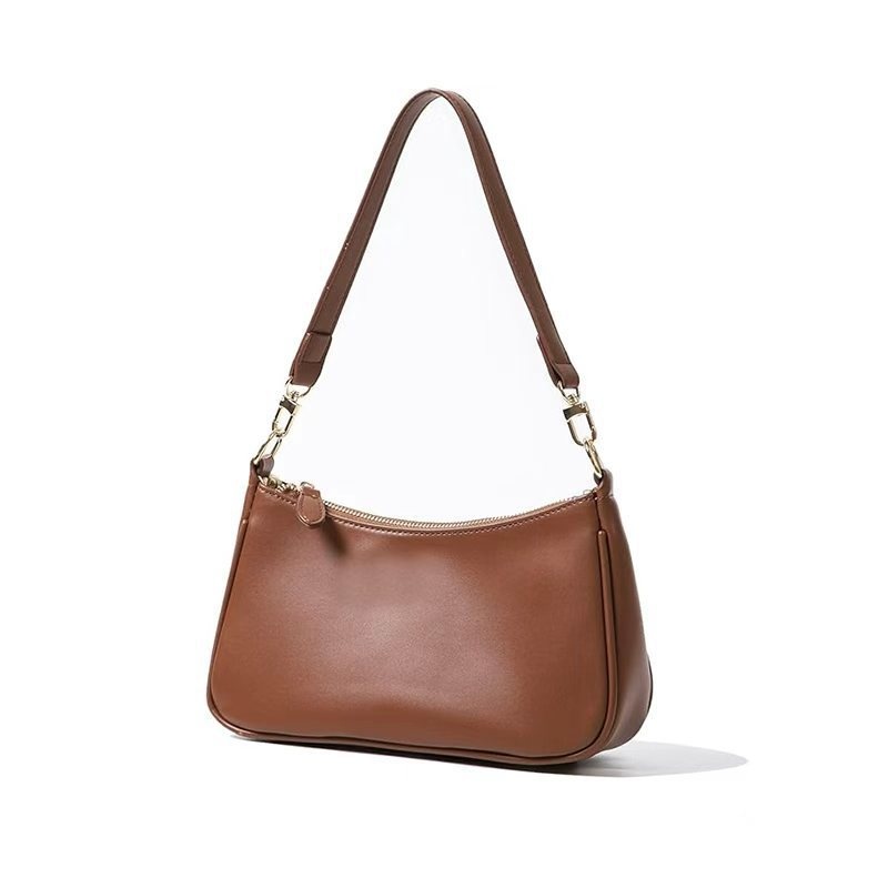 Elegante bolso de hombro de piel sintética - Estilo versátil