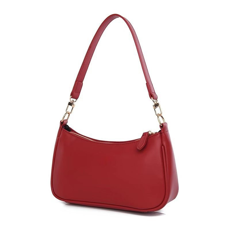 Elegante bolso de hombro de piel sintética - Estilo versátil