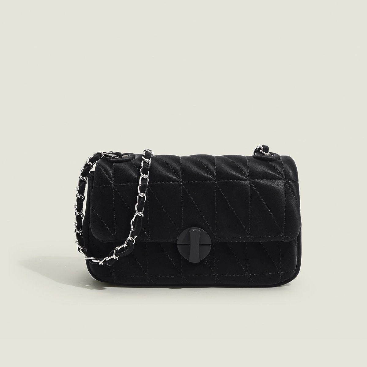 Quilted Chain Strap Crossbody Bag - Chic & Versatile