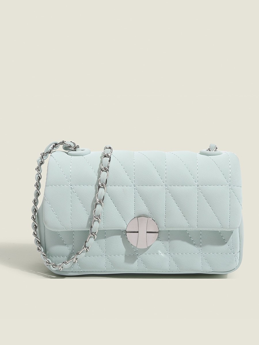 Quilted Chain Strap Crossbody Bag - Chic & Versatile