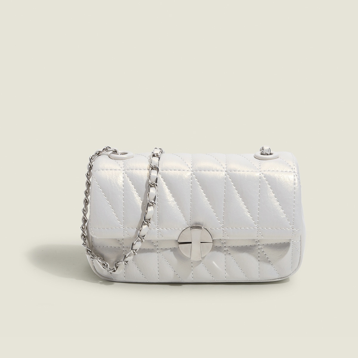 Quilted Chain Strap Crossbody Bag - Chic & Versatile