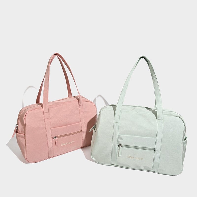 Sleep More Lightweight Canvas Travel & Gym Tote Bag