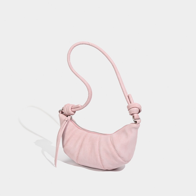 Croissant Knot Strap Shoulder Bag