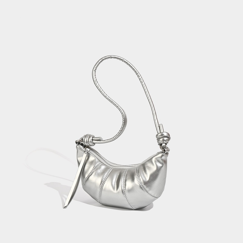 Croissant Knot Strap Shoulder Bag