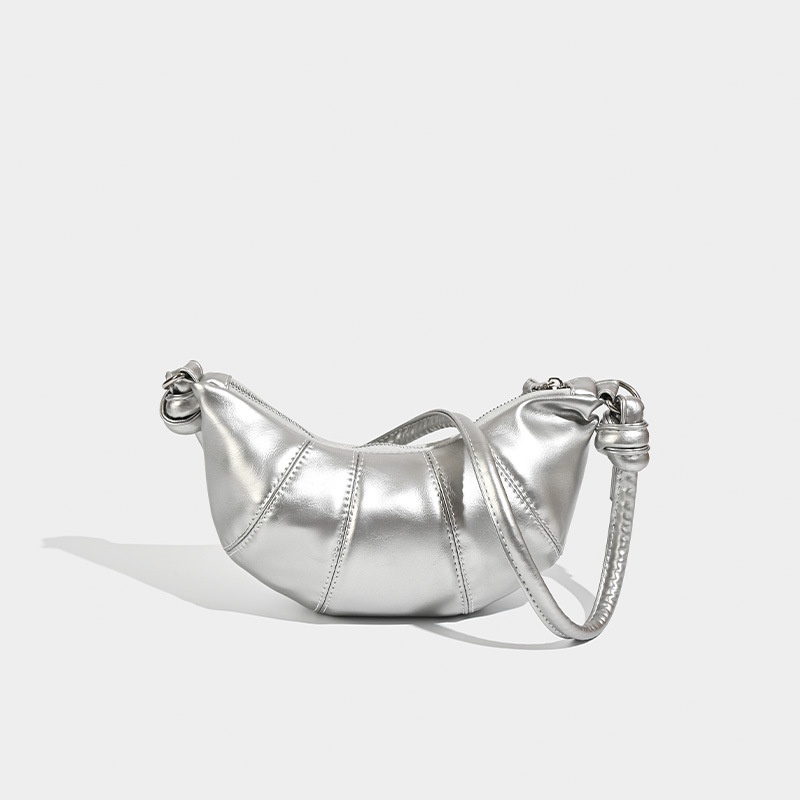 Croissant Knot Strap Shoulder Bag