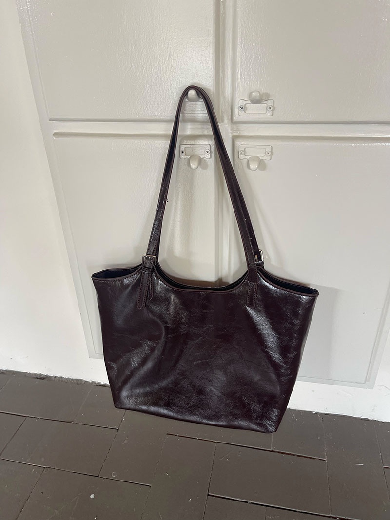 Chic Everyday Faux Leather Shoulder Tote Bag